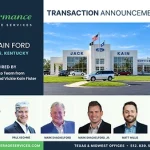 Performance Brokerage Services Advises on the Sale of Jack Kain Ford in Versailles, Kentucky, from Bob Kain, Vickie Kain Fister, and Pat Kain to O'Brien Auto Team